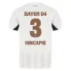 Camiseta Bayer 04 Leverkusen Piero Hincapie 3 Hombre Segunda 24/25