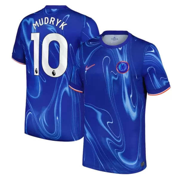 Camiseta Chelsea Mudryk 10 Hombre Primera 24/25