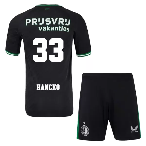 Conjunto Feyenoord Rotterdam Hancko 33 Niño Segunda 24/25