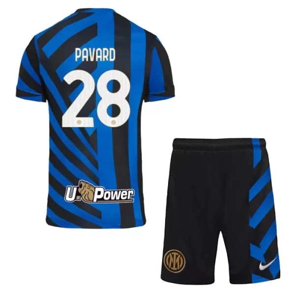 Conjunto Inter Milan Pavard 28 Niño Primera 24/25