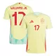 Camiseta España Williams JR 17 Hombre Segunda Euro 2024