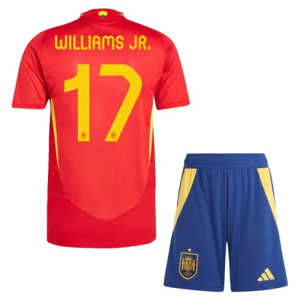 Conjunto España Williams JR 17 Niño Primera Euro 2024