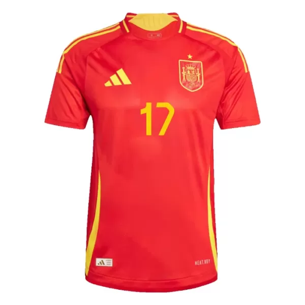 Conjunto España Williams JR 17 Niño Primera Euro 2024