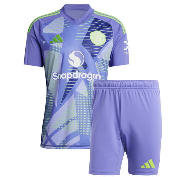 Conjunto Portero Manchester United Niño Primera 24/25