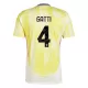 Camiseta Juventus Gatti 4 Hombre Segunda 24/25