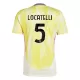 Camiseta Juventus Locatelli 5 Hombre Segunda 24/25