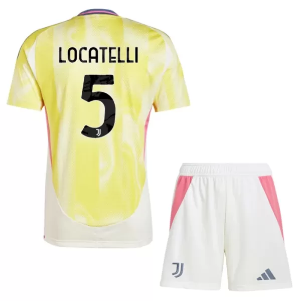 Conjunto Juventus Locatelli 5 Niño Segunda 24/25