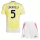 Conjunto Juventus Locatelli 5 Niño Segunda 24/25