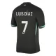 Camiseta Liverpool Luis Díaz 7 Hombre Segunda 24/25