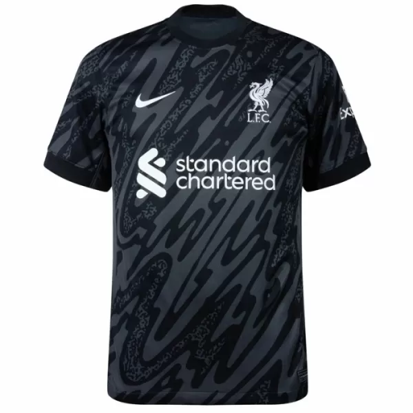 Camiseta Portero Liverpool A. Becker 1 Hombre 24/25 Negra