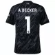 Camiseta Portero Liverpool A. Becker 1 Hombre 24/25 Negra