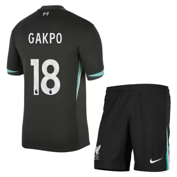 Conjunto Liverpool Gakpo 18 Niño Segunda 24/25