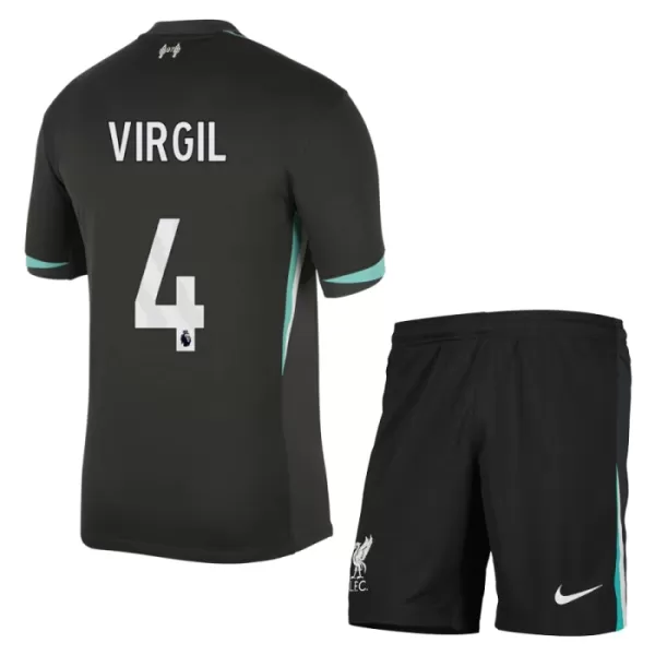 Conjunto Liverpool Virgil 4 Niño Segunda 24/25