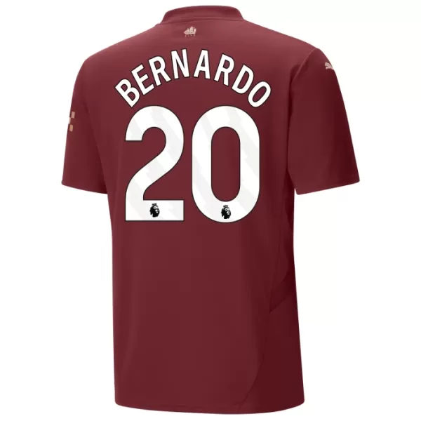 Camiseta Manchester City Bernardo 20 Hombre Tercera 24/25