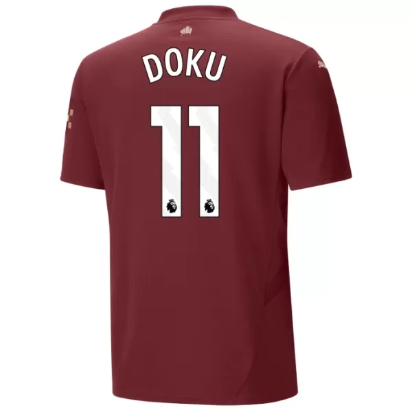 Camiseta Manchester City Doku 11 Hombre Tercera 24/25