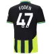 Camiseta Manchester City Foden 47 Hombre Segunda 24/25