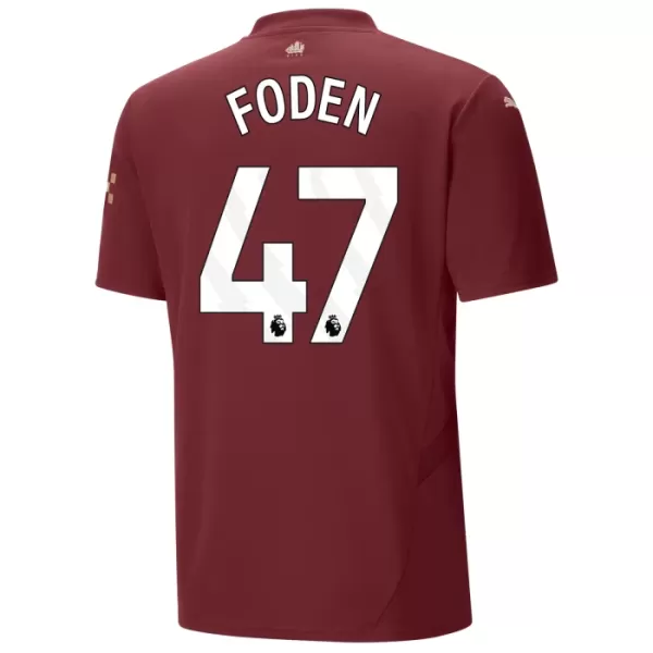 Camiseta Manchester City Foden 47 Hombre Tercera 24/25