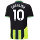 Camiseta Manchester City Grealish 10 Hombre Segunda 24/25