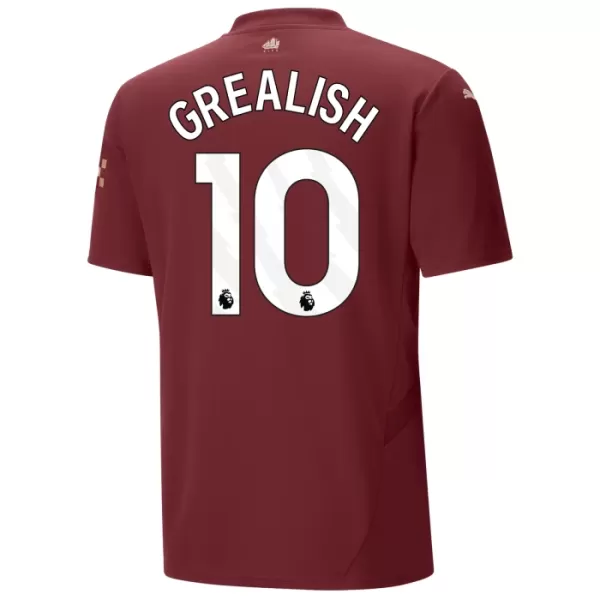 Camiseta Manchester City Grealish 10 Hombre Tercera 24/25