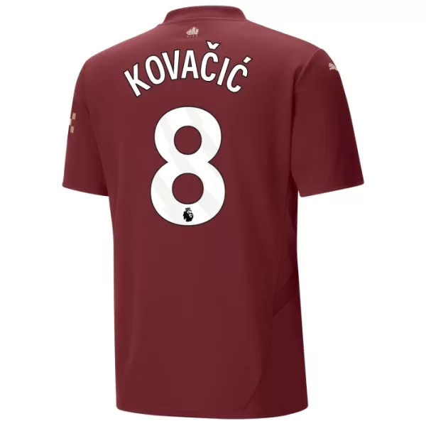 Camiseta Manchester City Kovacic 8 Hombre Tercera 24/25