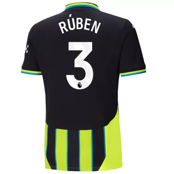 Camiseta Manchester City Rúben 3 Hombre Segunda 24/25