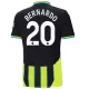 Conjunto Manchester City Bernardo 20 Niño Segunda 24/25