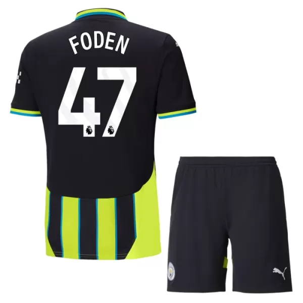 Conjunto Manchester City Foden 47 Niño Segunda 24/25