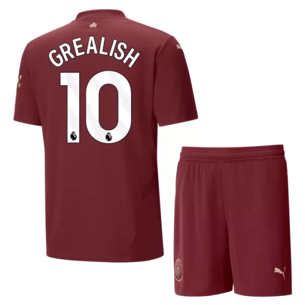 Conjunto Manchester City Grealish 10 Niño Tercera 24/25