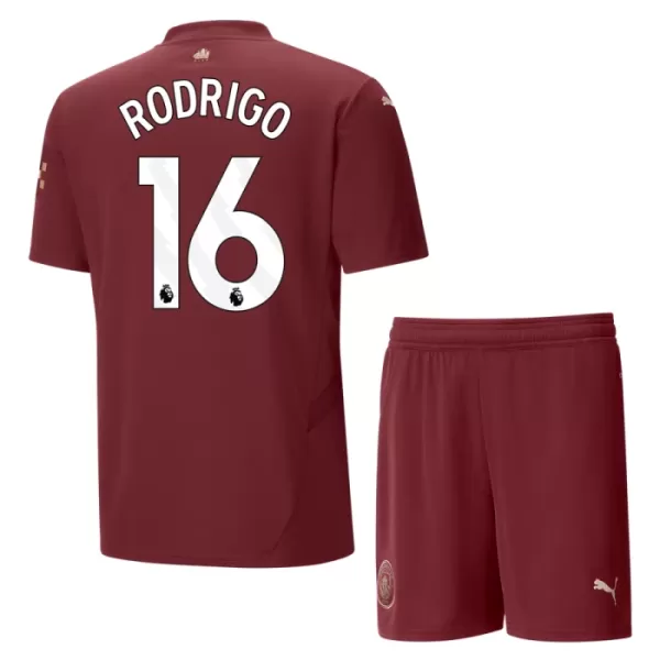 Conjunto Manchester City Rodrigo 16 Niño Tercera 24/25