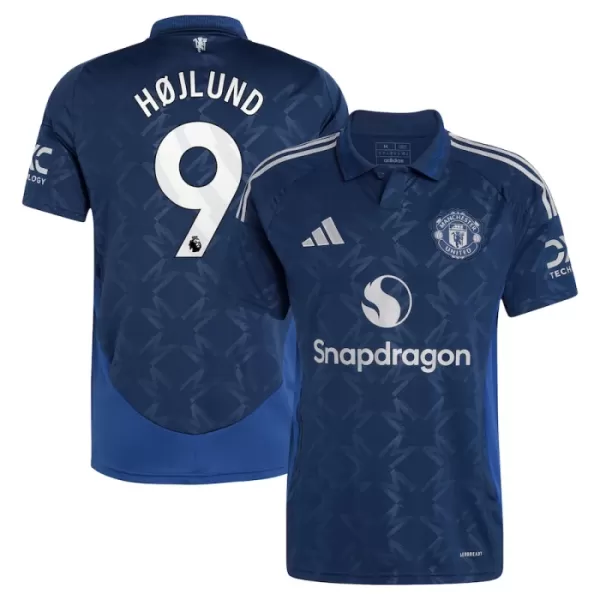 Camiseta Manchester United Højlund 9 Hombre Segunda 24/25