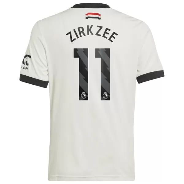 Camiseta Manchester United Zirkzee 11 Hombre Tercera 24/25