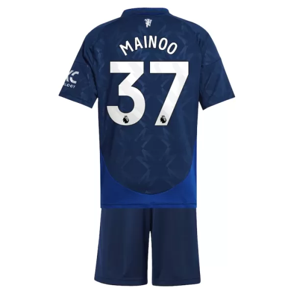 Conjunto Manchester United Mainoo 37 Niño Segunda 24/25