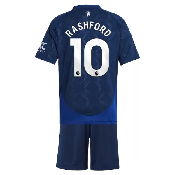 Conjunto Manchester United Rashford 10 Niño Segunda 24/25