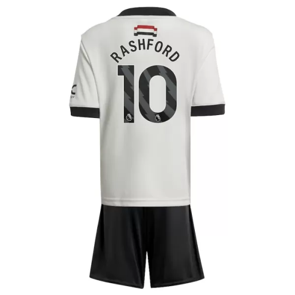 Conjunto Manchester United Rashford 10 Niño Tercera 24/25