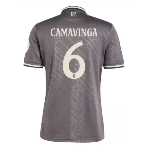 Camiseta Real Madrid Camavinga 6 Hombre Tercera 24/25