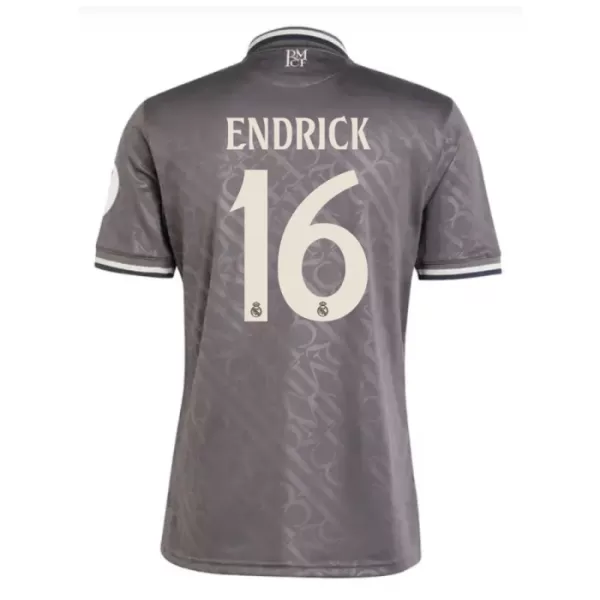 Camiseta Real Madrid Endrick 16 Hombre Tercera 24/25