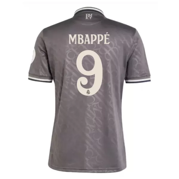 Camiseta Real Madrid Mbappé 9 Hombre Tercera 24/25