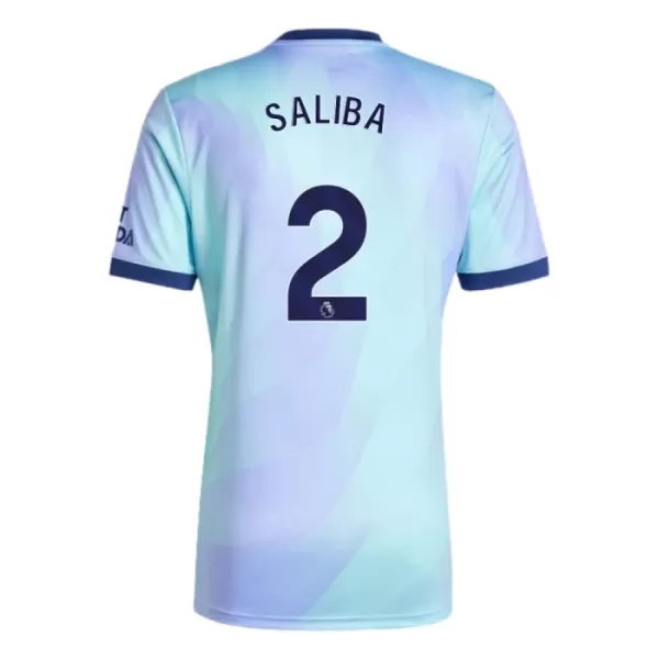 Camiseta Arsenal Saliba 2 Hombre Tercera 24/25