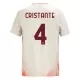 Camiseta AS Roma Cristante 4 Hombre Segunda 24/25