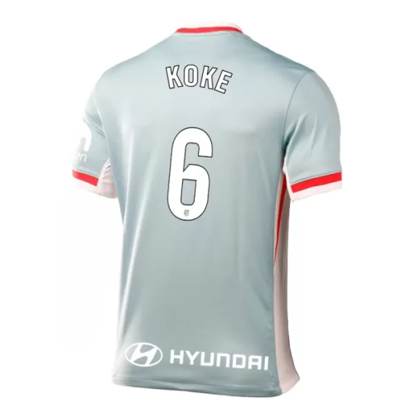 Camiseta Atlético Madrid Koke 6 Hombre Segunda 24/25