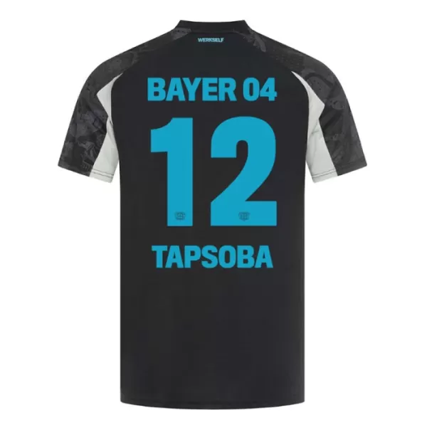 Camiseta Bayer 04 Leverkusen Edmond Tapsoba 12 Hombre Tercera 24/25