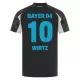 Camiseta Bayer 04 Leverkusen Florian Wirtz 10 Hombre Tercera 24/25