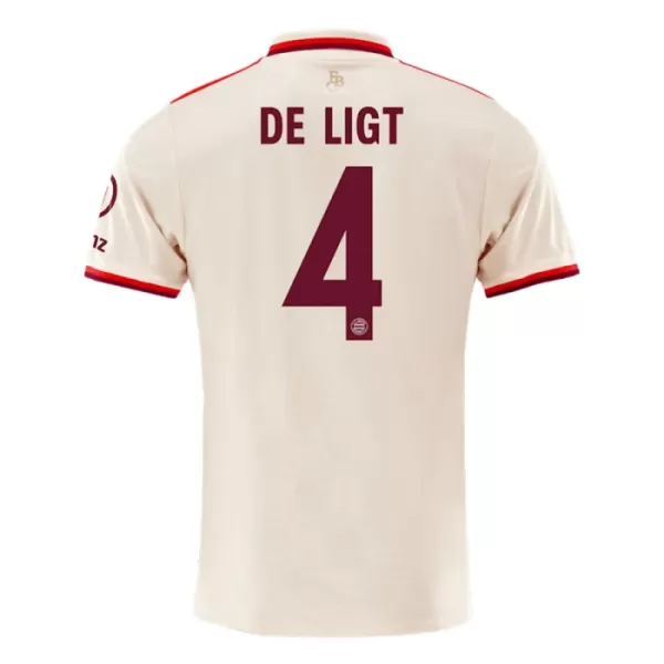 Camiseta FC Bayern de Múnich De Ligt 4 Hombre Tercera 24/25