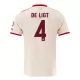 Camiseta FC Bayern de Múnich De Ligt 4 Hombre Tercera 24/25