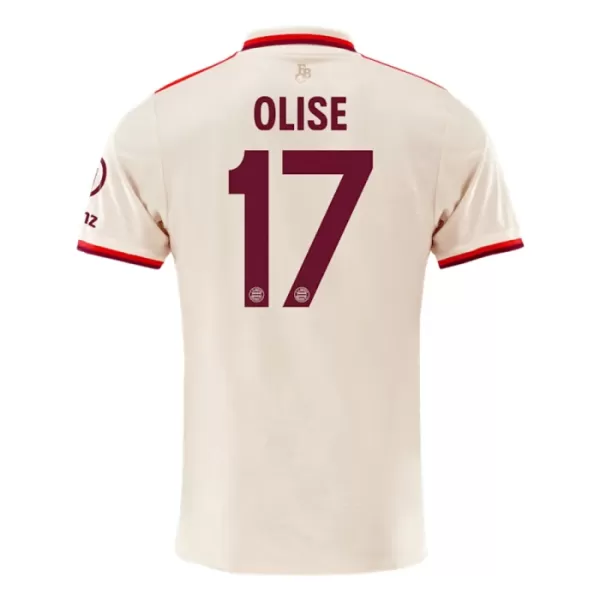 Camiseta FC Bayern de Múnich Olise 17 Hombre Tercera 24/25