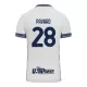 Camiseta Inter Milan Pavard 28 Hombre Segunda 24/25