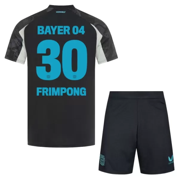 Conjunto Bayer 04 Leverkusen Jeremie Frimpong 30 Niño Tercera 24/25