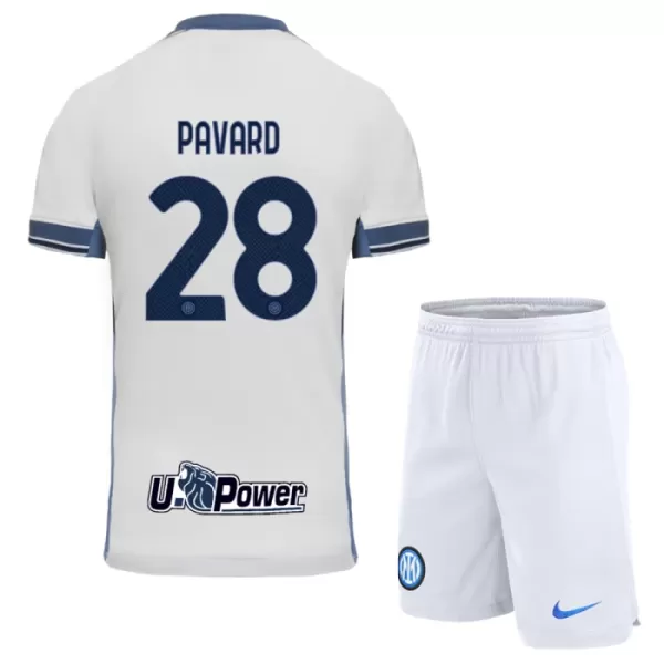 Conjunto Inter Milan Pavard 28 Niño Segunda 24/25