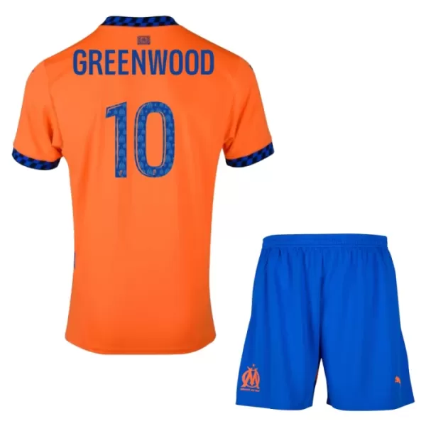 Conjunto Olympique de Marseille Greenwood 10 Niño Tercera 24/25