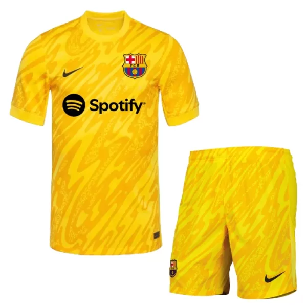 Conjunto Portero FC Barcelona Niño Segunda 24/25